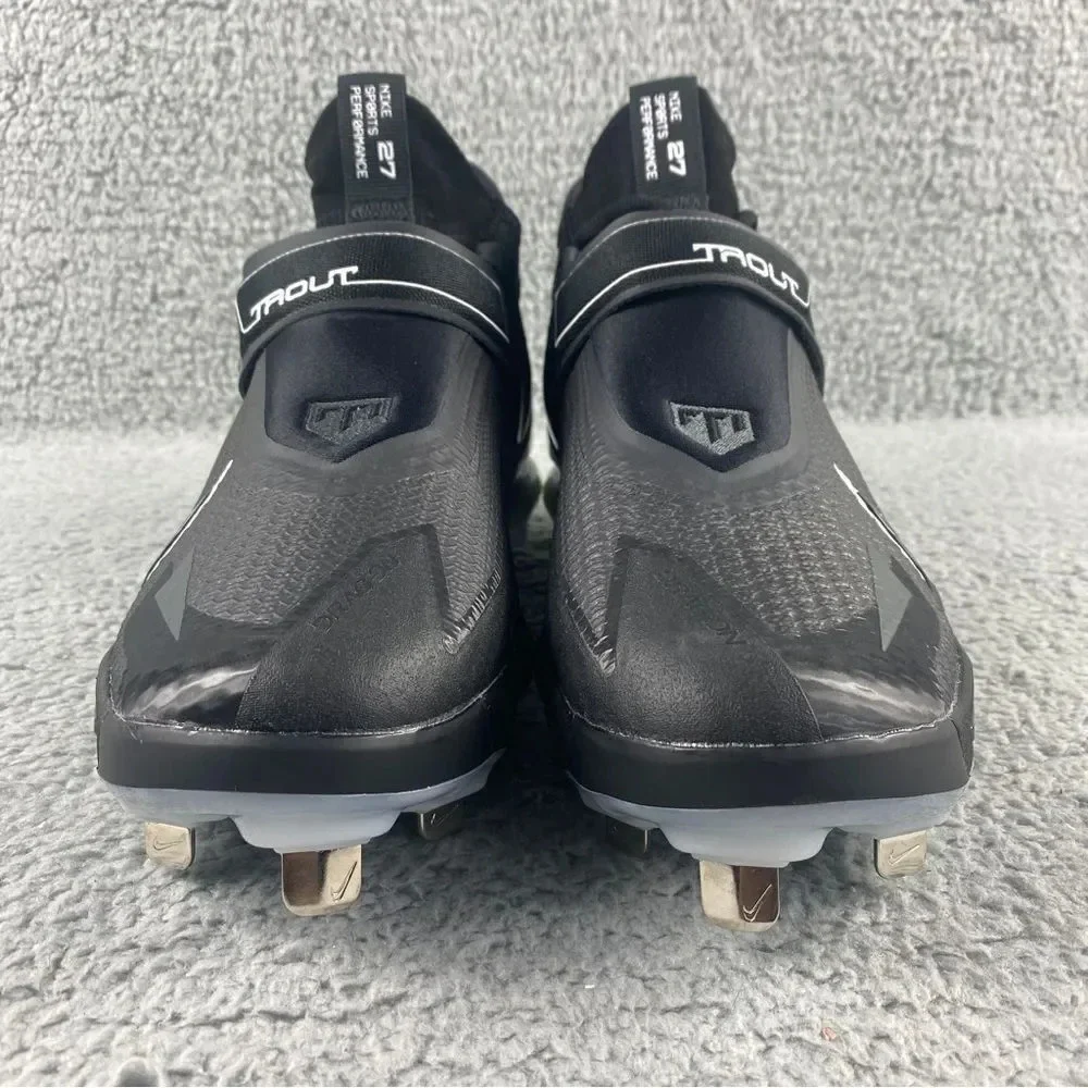 NEW NIKE FORCE Air Zoom Trout 8 Elite Baseball Cleats Mens‎ 9 Shoes Game Black - Picture 3 of 15
